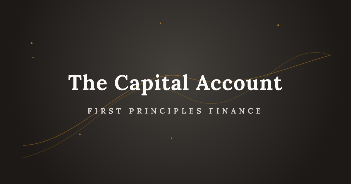 The Capital Account